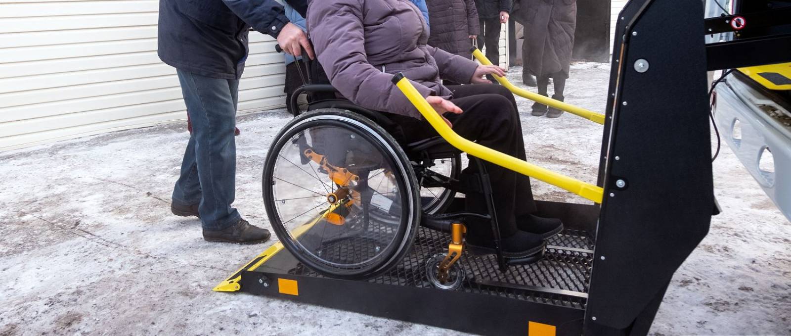 Aménagement véhicule pour handicapé